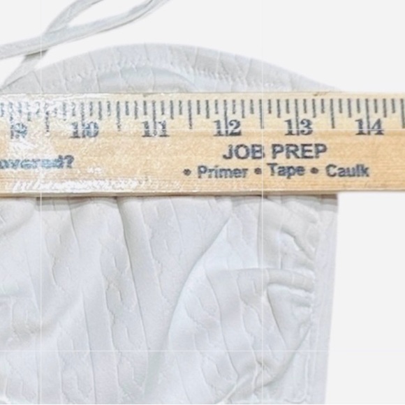 NWOT Tommy Bahama Cable Beach Tie Front Bandini Top - Picture 11 of 11